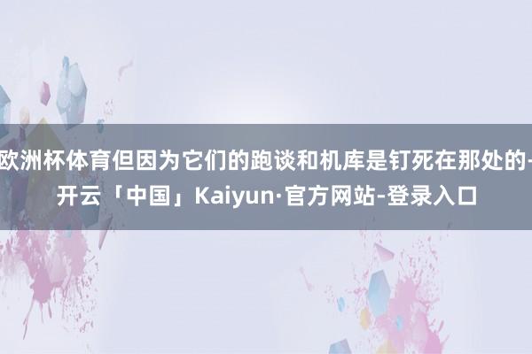 欧洲杯体育但因为它们的跑谈和机库是钉死在那处的-开云「中国」Kaiyun·官方网站-登录入口